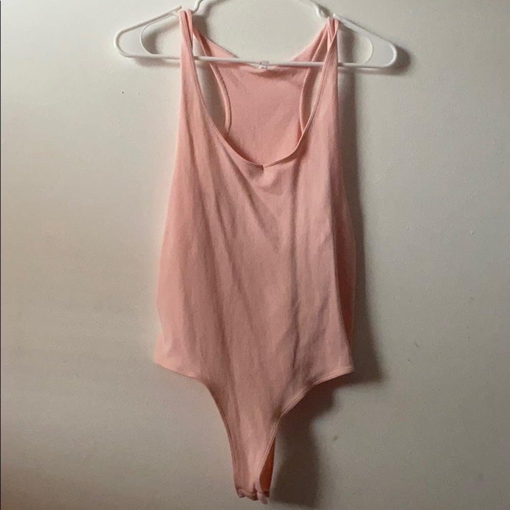 Pink leotard